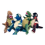 3 Mochila Backpack Peluche Niños Dinosaurio !!