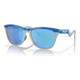 Óculos De Sol Frogskins Hybrid Blue Cool Grey Prizm Sapphire