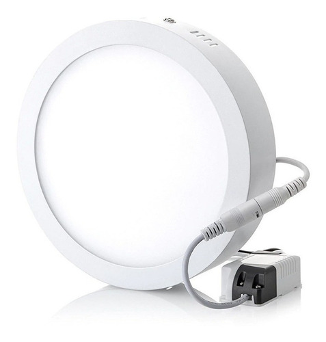 Lampara Techo Luz Led Moderna Sobreponer Empotrable 24w