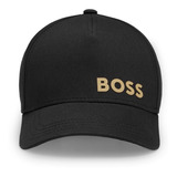 Gorra Para Hombre Boss Blanca Con Logo Negro Deportiva