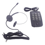 Fone Operador Com Headset & Microfone Plantronics T100-13 