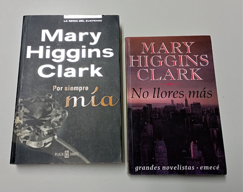 Combo Lote Libros Mary Higgins Clark - Emecé - Plaza Janés