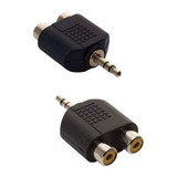 Adaptador Estéreo Plug 3.5mm Macho A 2 Rca Hembra