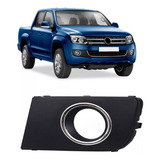 Parrilla Lateral Faro Auxiliar Vw Amarok 2010/2016 Cromado