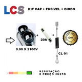 Kit Reparo Microondas Capacitor 0,90uf +diodo + Fusivel Novo