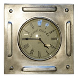 Reloj De Pared Metal A Pila Nuevo Estilo Antiguo Ø30 Cm