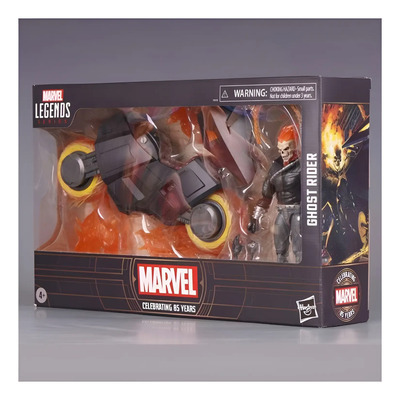 Ghost Rider Y Moto Chariot 85 Anniversary Series Modelo Cc