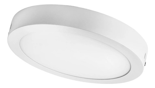 Lampara De Plafon Para Techo Grande Led 24w Luz Blanca Fria