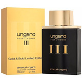 Ungaro Ill Gold And Bold Pour L' Homme 100ml Nuevo!!