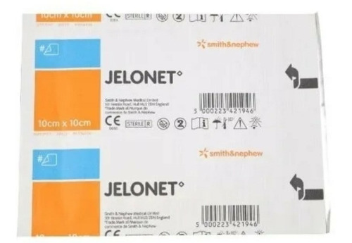 Jelonet 10x10 , Paquete C/20 Pzs 