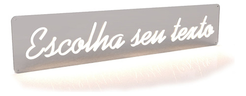 Decoração Neon Led  Relojoaria Real 120cm X 30cm