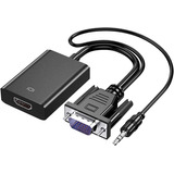 Adaptador Vga A Hdmi Para Conectar Portátil Con Interf...