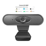 Webcam Usb Cámara Computadora Con Micrófono Hd 1080p Frontal