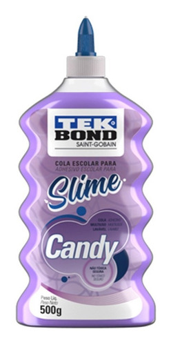Kit Cola Mais Ativador Slime Candy Tek Bond 