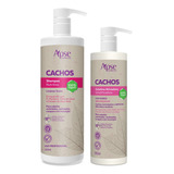 Kit Apse Tratamento Cachos Shampoo 1 L Gelatina 500g