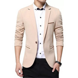 Blazer Formal De Corte Slim Para Hombre