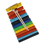 Xilofone Infantil 12 Notas Phx Marimba Madeira Percussão Cor Colorido