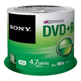 Sony 2 Torres De Dvd Virgen Un Total De 100 Piezas De 4.7 Gb