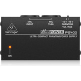 Behringer Micropower Ps400 Fuente Phantom Power Micrófono