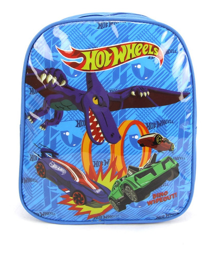 Mochila Infantil Costas Prezinho Hot Wheels Luxcel Is33835hw