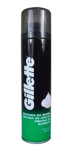 Gillette Espuma De Afeitar Mentol 300 Ml