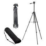 Tripode Camara Foto Video Reflex Con Bolso Aluminio Plegable