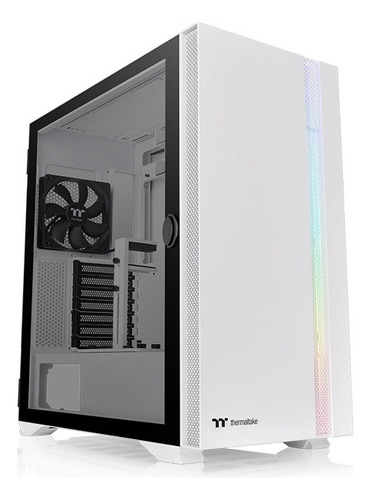 Gabinete Thermaltake H700 Tg Snow Panel Rgb Vidrio Templado