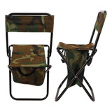 Silla Para Acampar Plegable Camping Playa Y Pesca Portatil