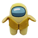 Peluche Among Us Tripulante Amarillo Tamaño 15 Cm