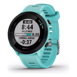 Smartwatch Garmin Forerunner 55 1.04  Caja 42mm  Aqua, Malla