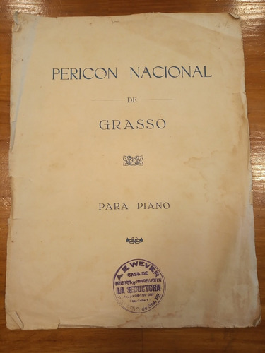 Pericon Nacional Grasso  Partitura