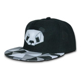 Jockey Gorro Snapback Visera Plana Ajustable Diseño Panda