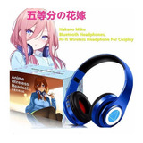 Audífonos Bluetooth Hi-fi Nakano Miku Cosplay
