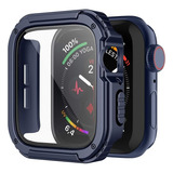 Fundas Grado Militar Apple Watch 45mm Series 7 / 8 Azul
