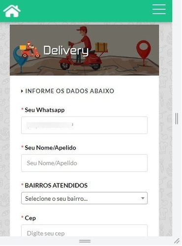 Sistema Delivery Integrado Ao Whatapp