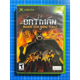 Batman Rise Of Sin Tsu Xbox Clásico ¡juegazo!