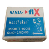 Ganchos P/colgar Cuadros Paquet 100 Pzas  No.3 Mca Wandhaken