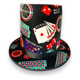 Cartola Luxo Casino Poker Festas Balada Casamento Noivo
