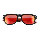 Lentes Económico A La Moda, Mxfhz-006, Red, Polarizado+uv40