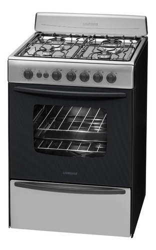 Envio Gratis Cocina A Gas Longvie Mod. 13601xf - Acero Inox