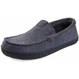 Zizor - Zapatillas De Mocasín De Gamuza Para Hombre, Acogedo