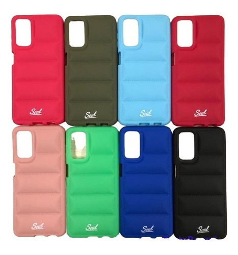 Funda Puffer Acolchado Silicona Para Samsung A03 