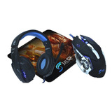 Combo Gamer 3 En 1 Jyr-014 Mouse, Diadema, Mouse Pad.