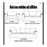 Fundas Sillón Sofá Turkas Texturizada Y Elasticadas 3 Cuerpo