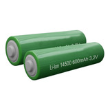 Conj 2 Unids - Bateria Recarregavel De Litio 3.2v 600mah