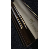 Pluma Y Bolígrafo Mont Blanc Noblesse Caja Original 