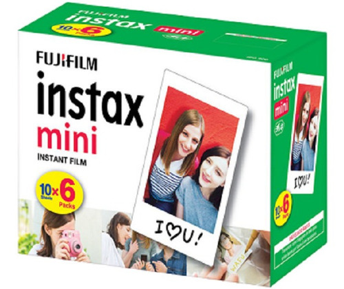 Filme Instantâneo Fuji Instax Mini Caixa 60 Fotos 