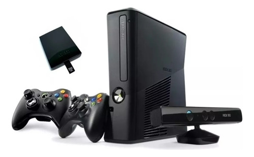 Microsoft Xbox 360 + Kinect Slim + Hdd 500 Gb + Rgh