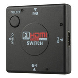 Switch Hdmi 1080p Copla Hdmi Hembra Hembra 3 Port Seleccion 