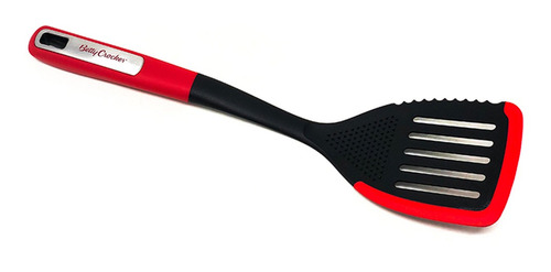 Espátula Escumadeira Reta Silicone Nylon 34cm Betty Crocker